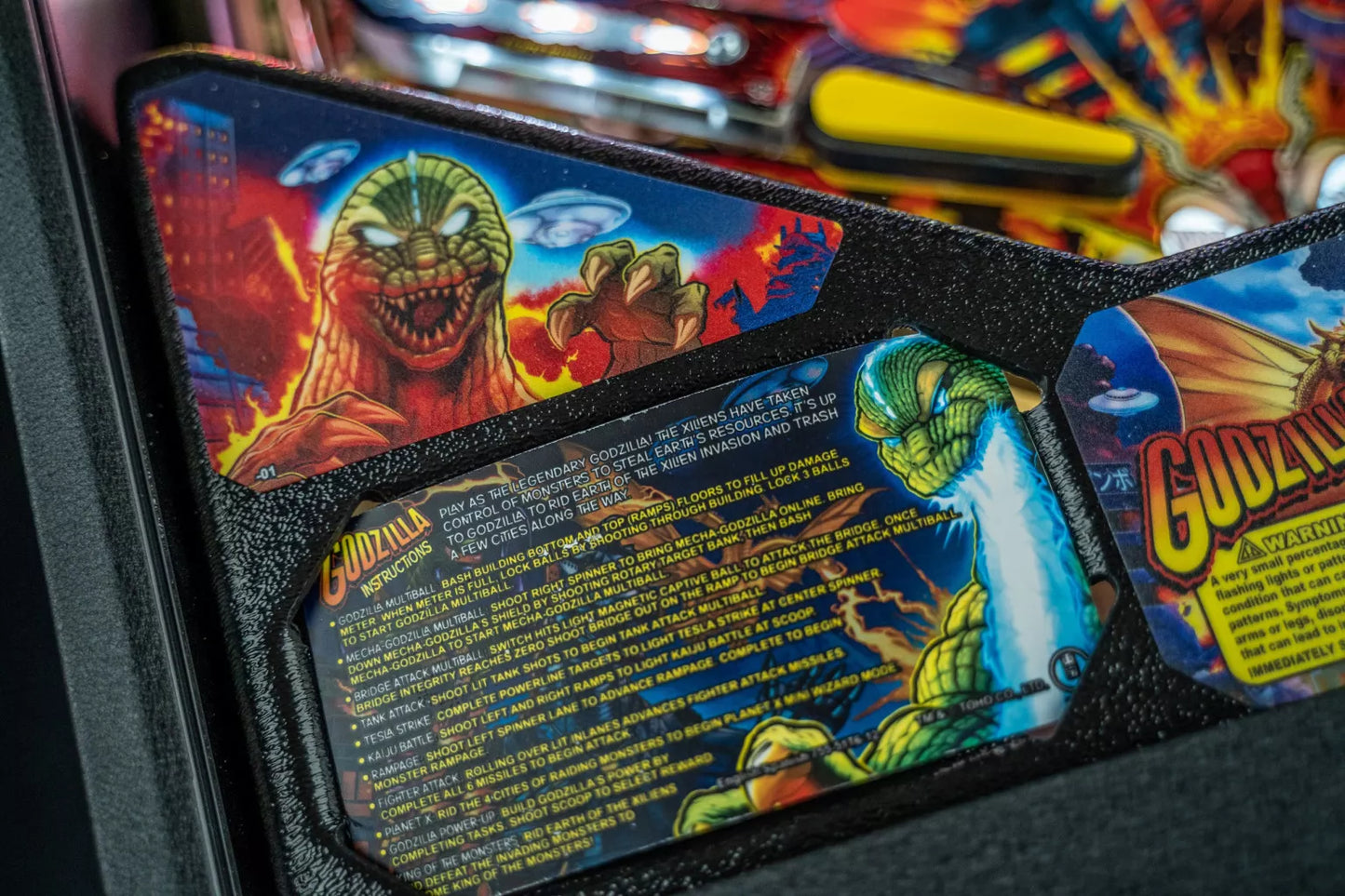 Godzilla Pro - STERN - Florida Pinball Rental