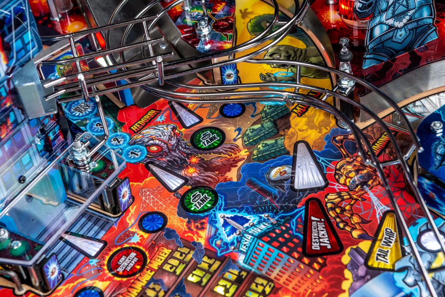 Godzilla Pro - STERN - Florida Pinball Rental