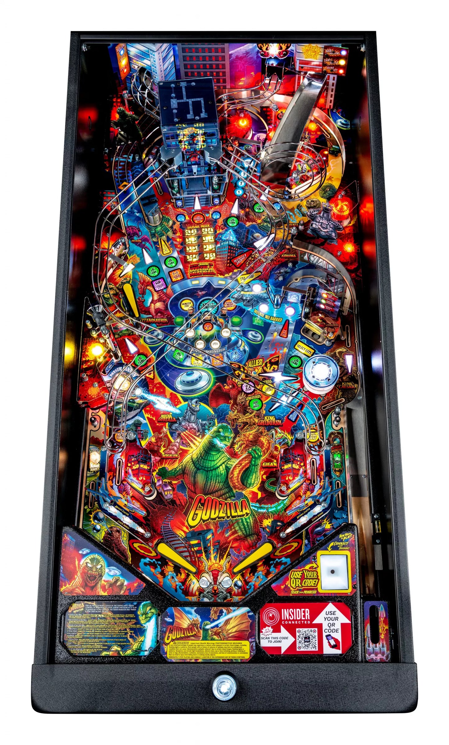 Godzilla Pro - STERN - Florida Pinball Rental