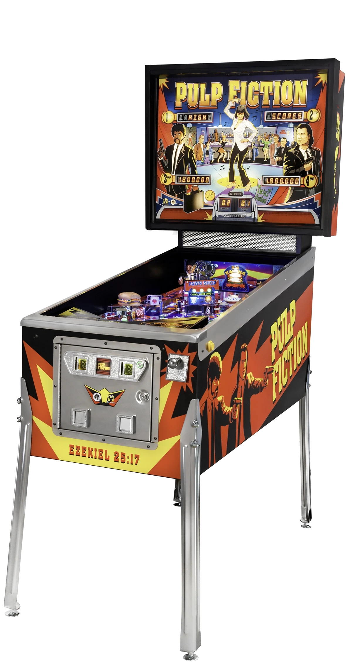 PULP FICTION (SE) - Play Mechanix / Chicago Gaming Company - Florida Pinball Rental