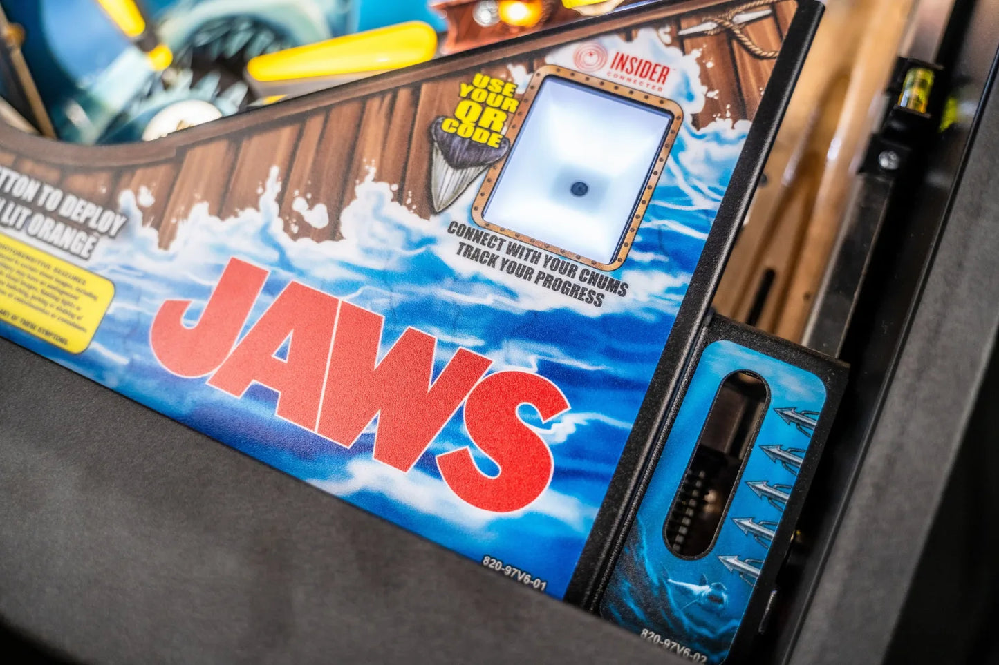 JAWS PREMIUM - STERN - Florida Pinball Rental