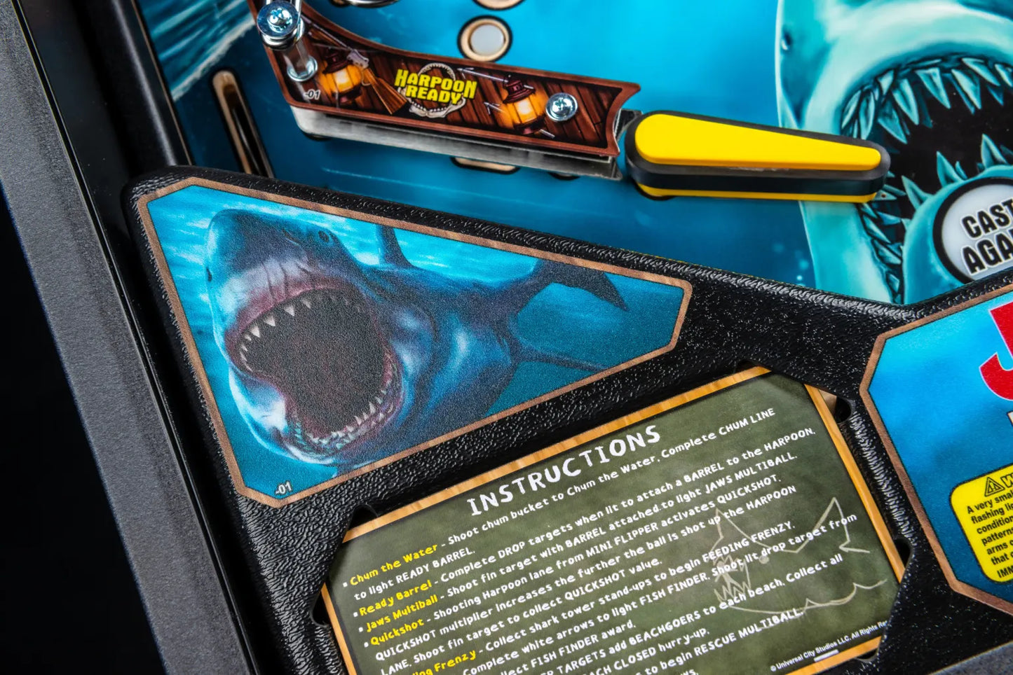 JAWS PRO - STERN - Florida Pinball Rental