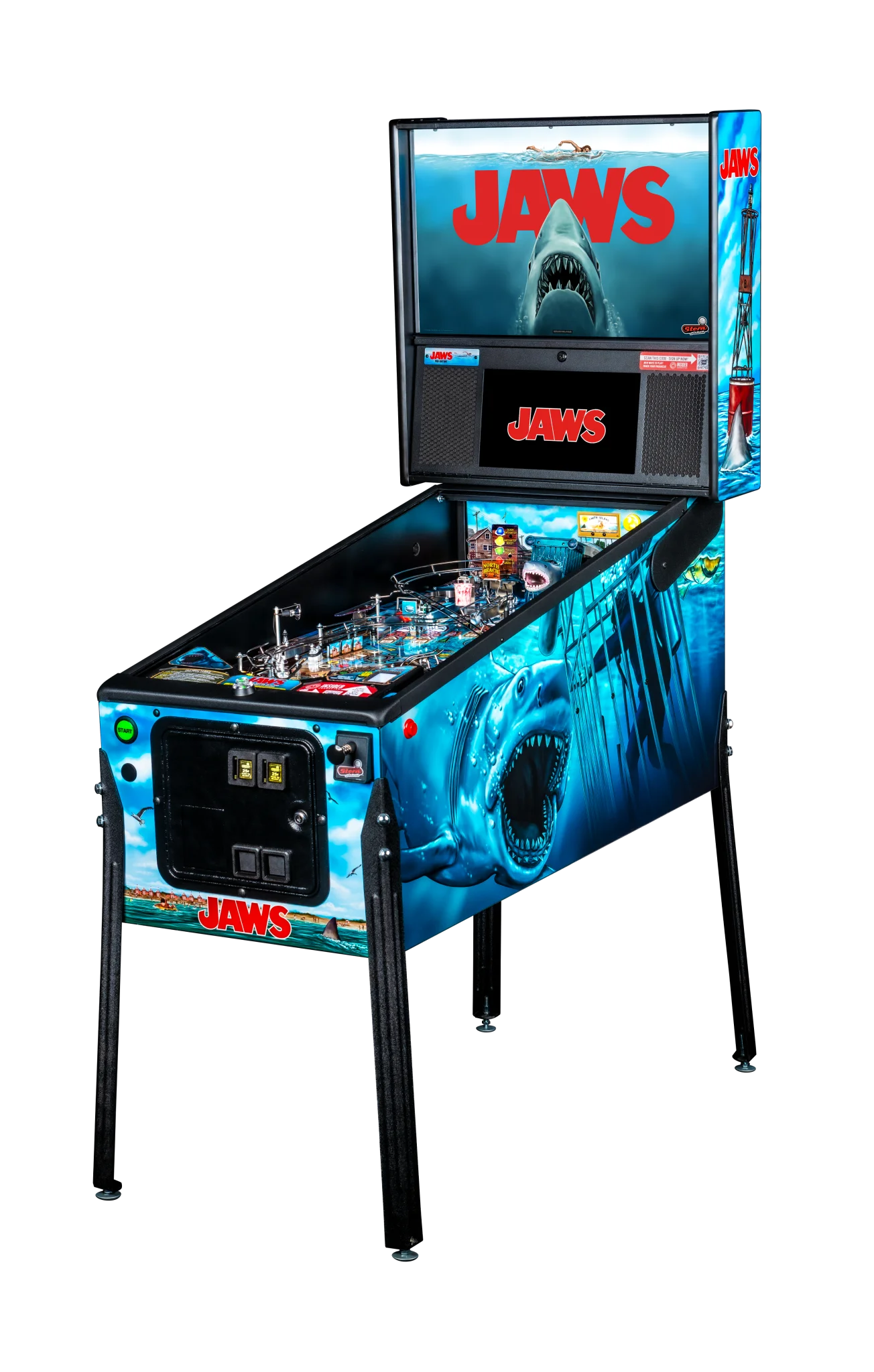 JAWS PRO - STERN - Florida Pinball Rental