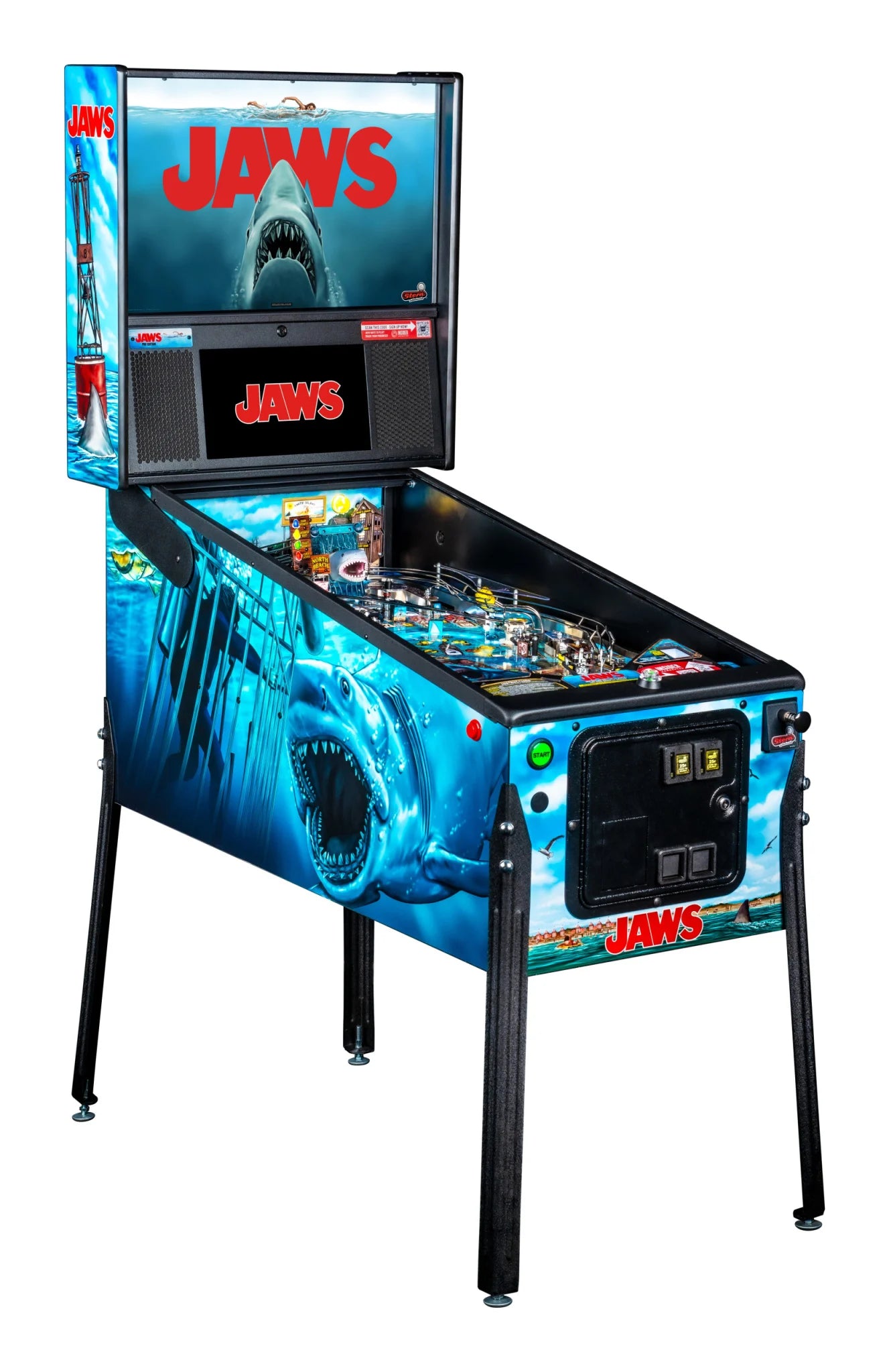 JAWS PRO - STERN - Florida Pinball Rental