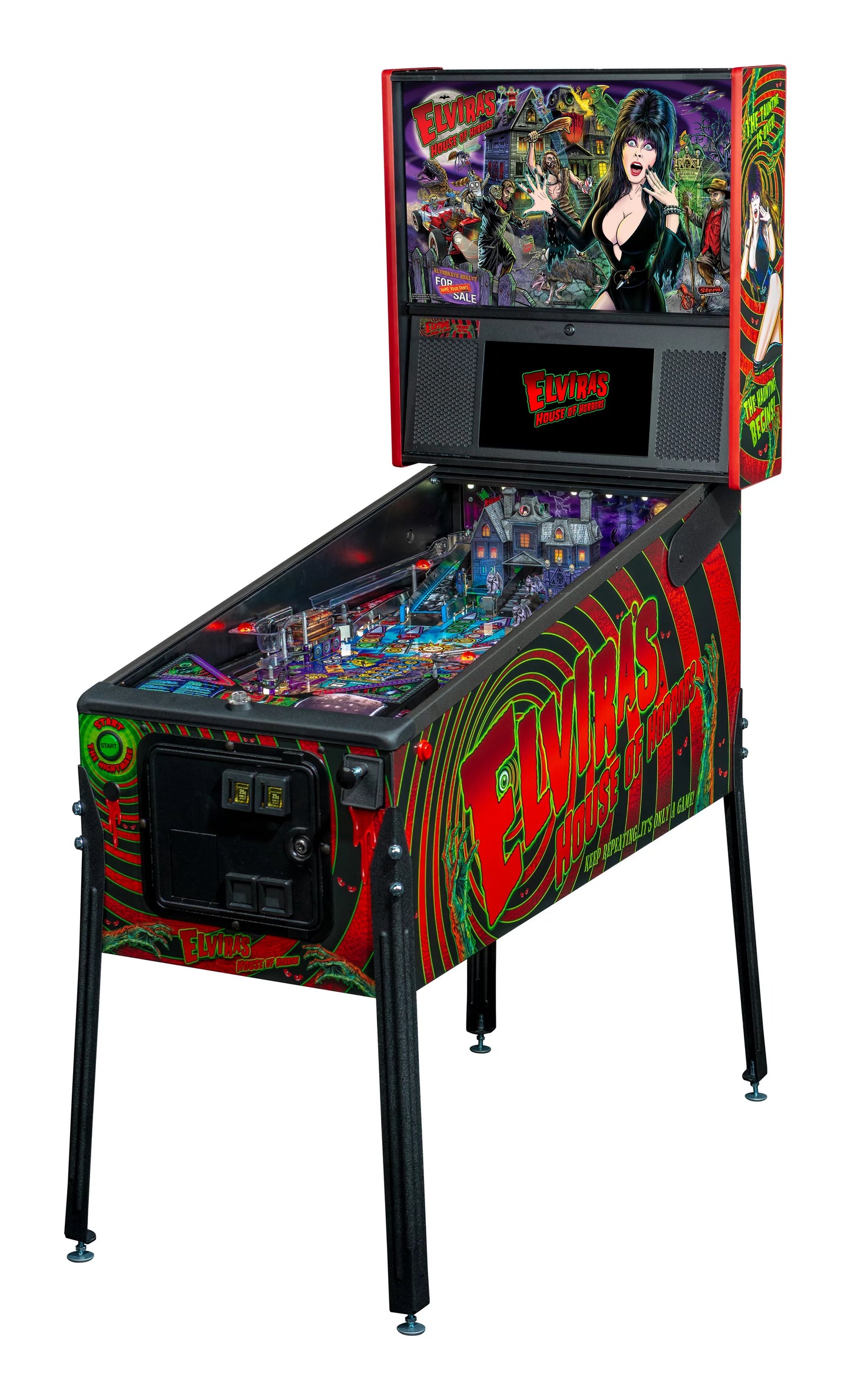 Elvira House of Horrors Premium - Stern - Florida Pinball Rental (Copy)