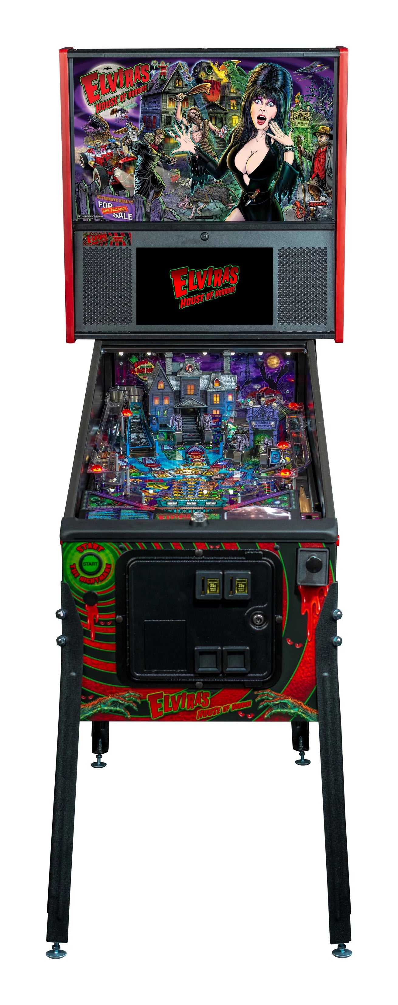 Elvira House of Horrors Premium - Stern - Florida Pinball Rental (Copy)