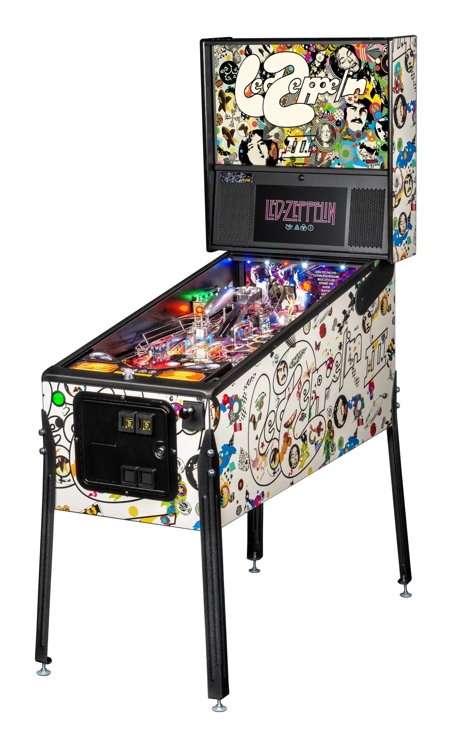 Led Zeppelin Pro - Stern - Florida Pinball Rental