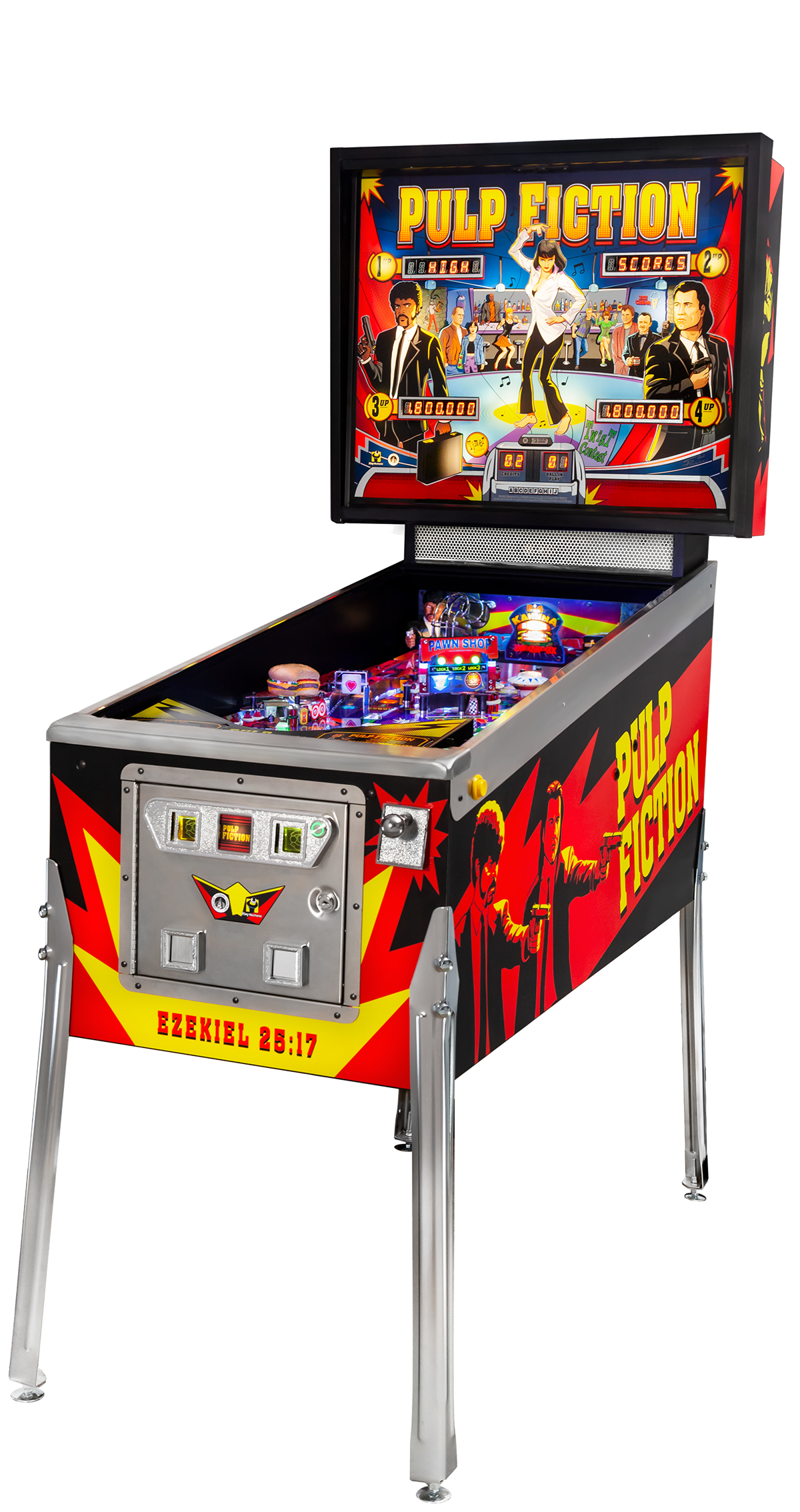 PULP FICTION (SE) - Play Mechanix / Chicago Gaming Company - Florida Pinball Rental